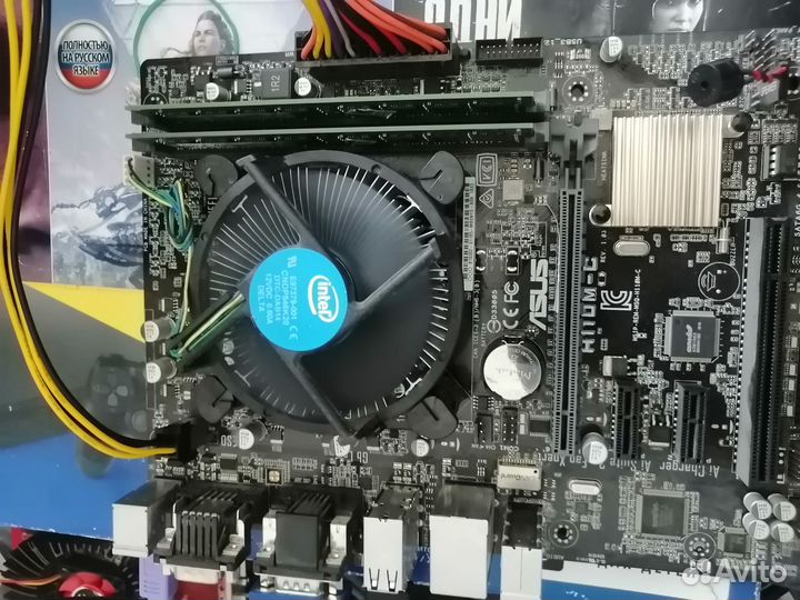 Сборка Asus H110M-C + G4400/Socket 1151/DDR4