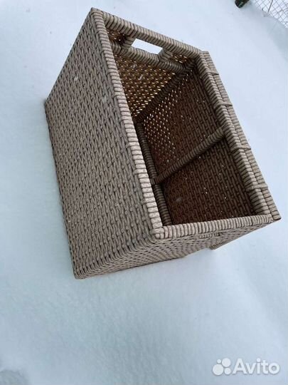 Сундук из искусственного ротанга