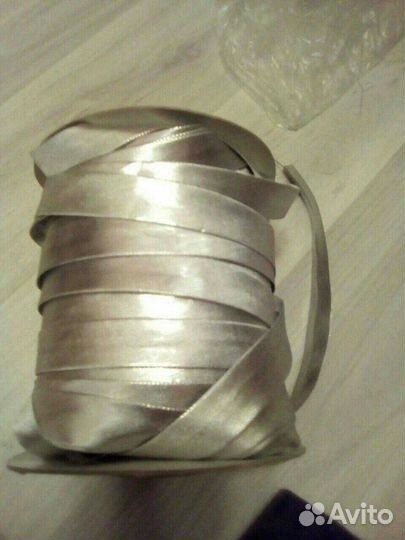 Косая бейка, кант атласный