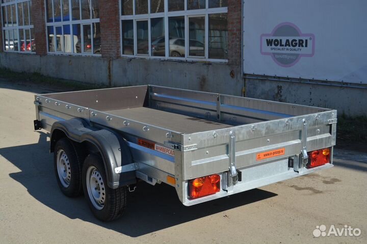 Прицеп Экспедиция 121300 (3000х1500х1600мм.) тент