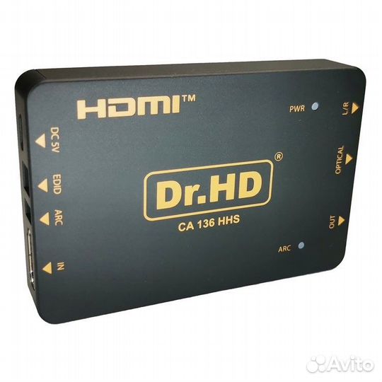 Аудио экстрактор Dr.HD CA 136 HHS