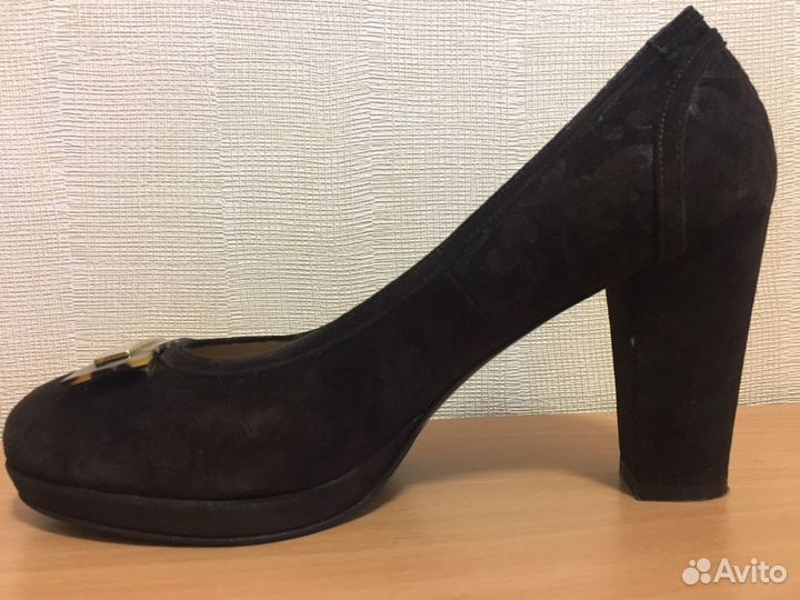 Туфли замшевые, Marino Fabiani, 38 размер