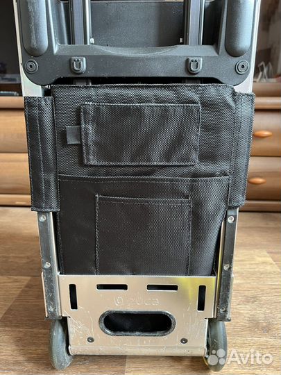 Сумка zuca pro artist black & silver