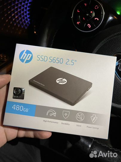 SSD диск HP S650 480 GB/3D nand/sata III