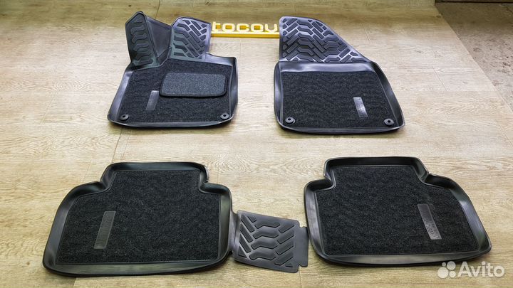 Коврики 3D LUX салон Geely Coolray SX11 2019-н.в