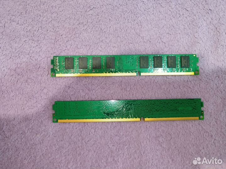 Оперативная память Kingston ddr3 2gb 2шт