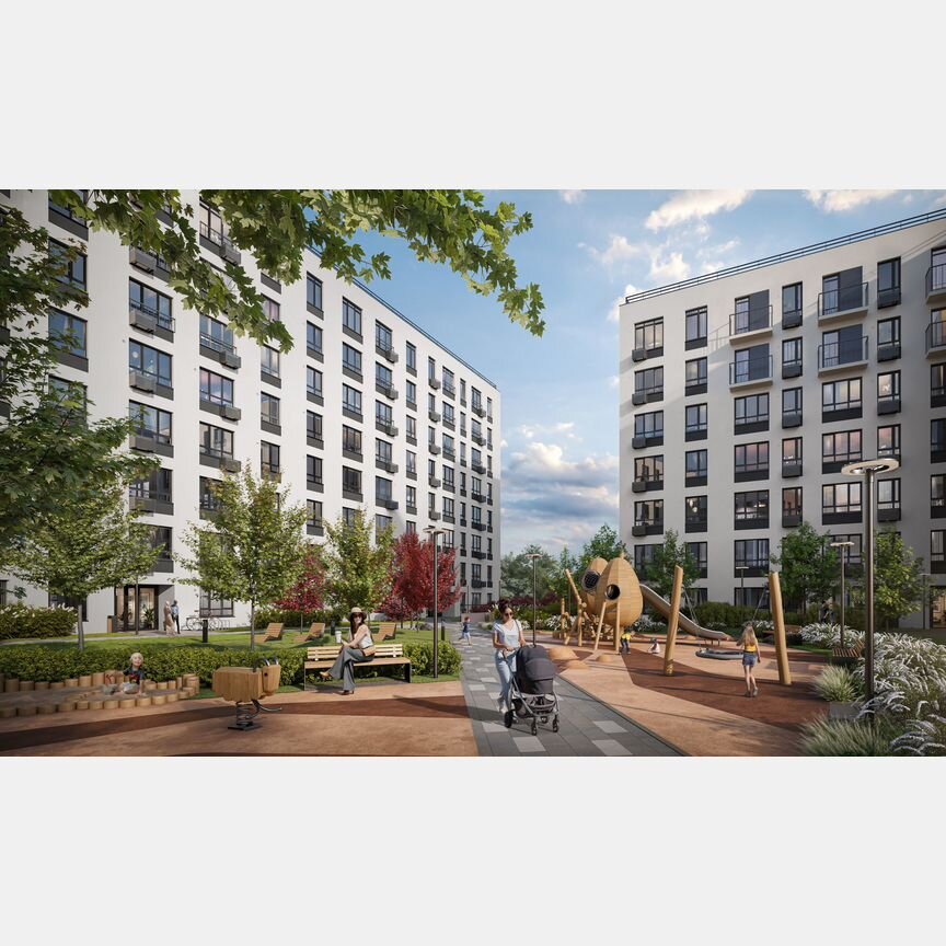 3-к. квартира, 91,1 м², 4/9 эт.