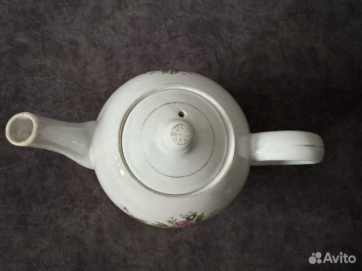Заварочный чайник фарфоровый времен СССР