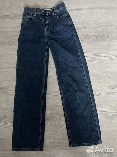 Джинсы синие женские