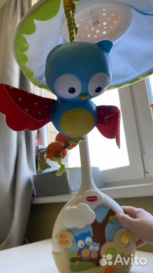 Мобиль бумбокс проектор tiny love magic light