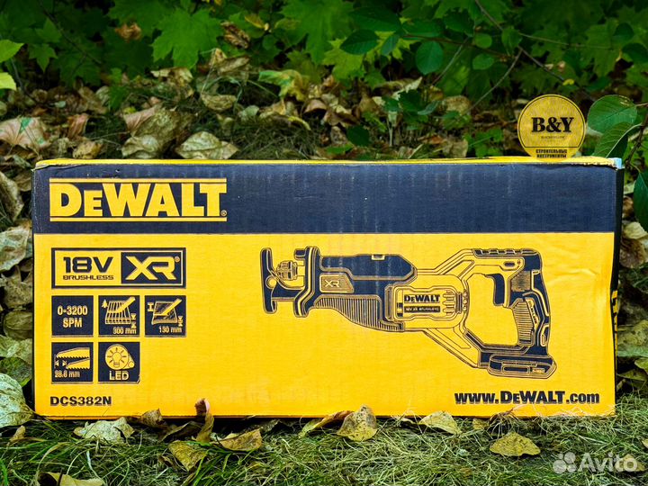 Аккумуляторная сабельная пила DeWalt DCS382N