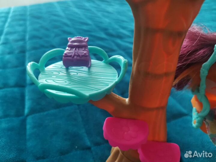 Кукла «Энчантималс» с питомцем на качелях