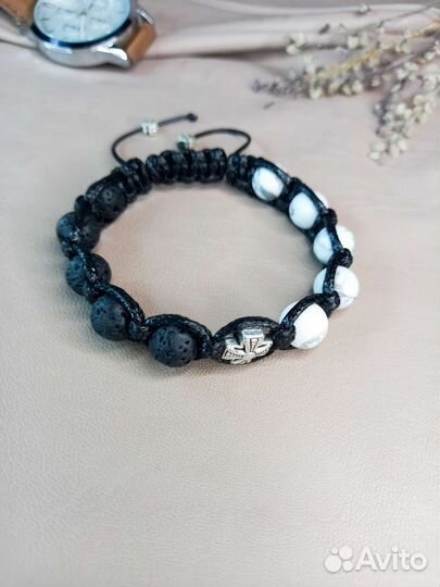 Мужской браслет Magic Node из натуральных камней