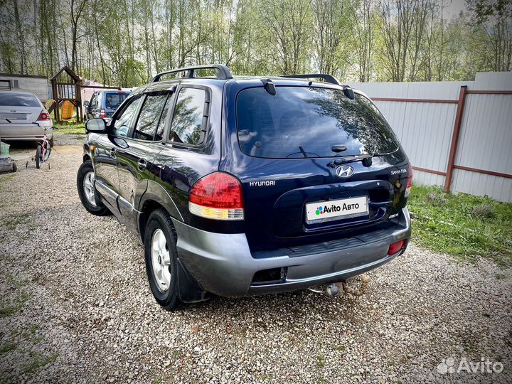 Hyundai Santa Fe 2.7 AT, 2005, 232 000 км