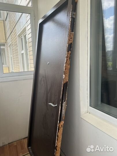 Металлическая дверь бу