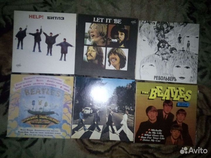 The Beatles -коллекция пластинок 14 lp