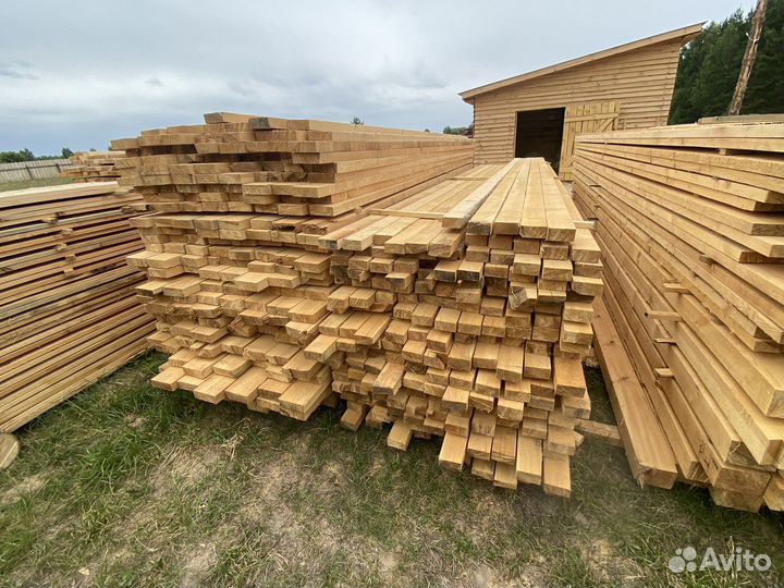 Пиломатериал.Обрезная (необрезная)доска