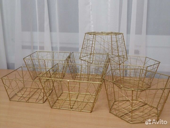 Корзиночки металлические
