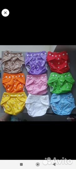 Многоразовые подгузники новые