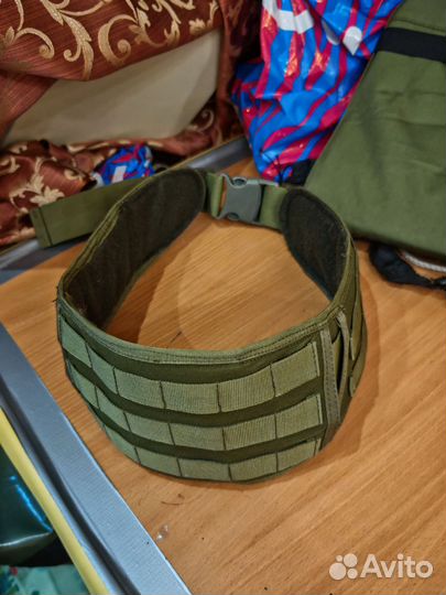 Пояс разгрузочный тактический с кевларом XL