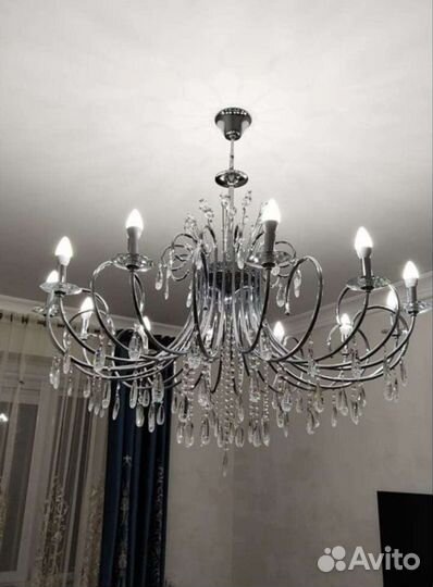Люстра хрустальная