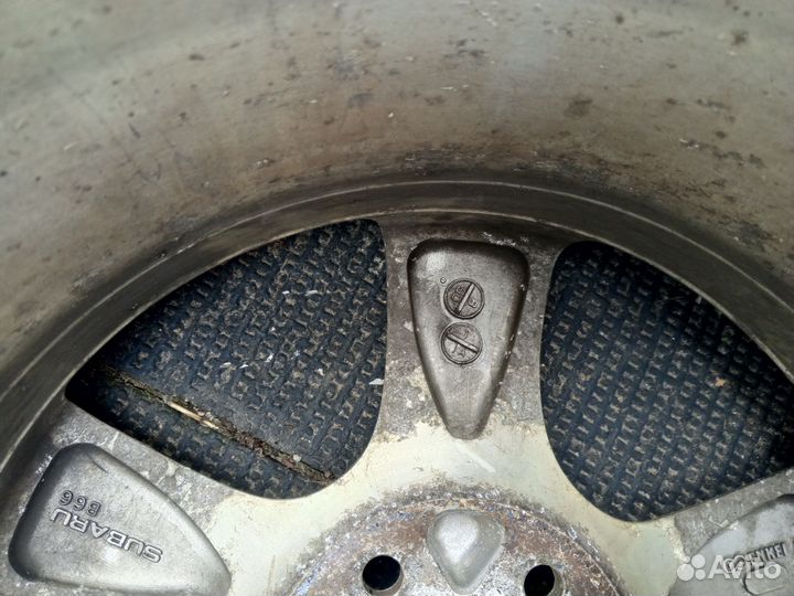 Литые диски r16 на Субару