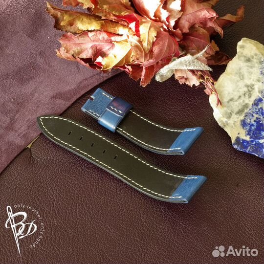 Качественный handmade ремешок на часы Breitling