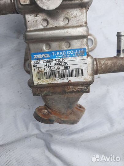 Радиатор системы EGR тойота камри 55