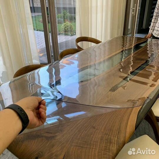 Силиконовая накладка на стол 100*95