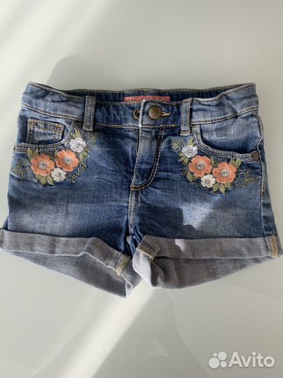 Джинсовые шорты для девочки