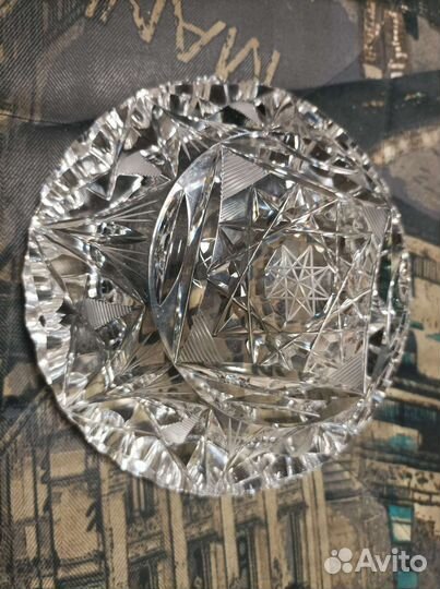 Пепельница хрустальная СССР