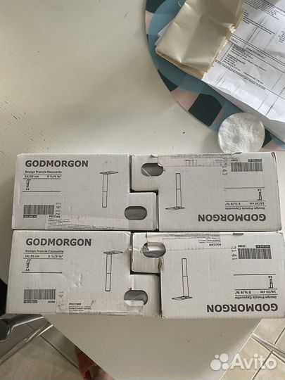 IKEA Godmorgon ножка новая в упаковке