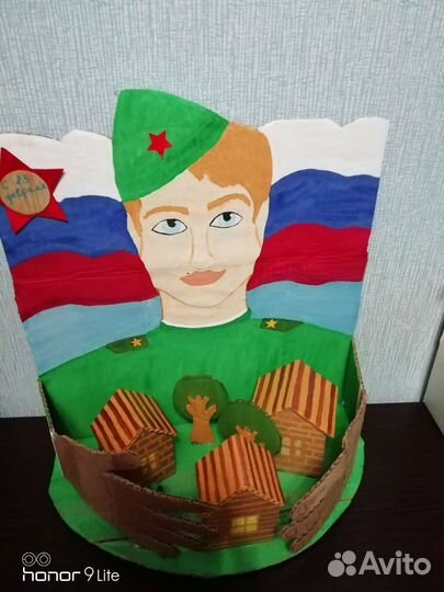 Поделка на 23 февраля