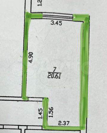Свободного назначения, 9.8 м²