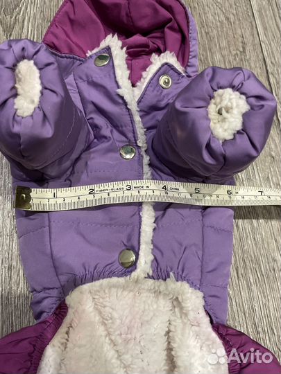 Комбинезон для собак теплый зимний