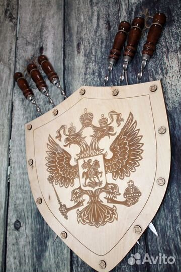 Держатель для шампуров настенный