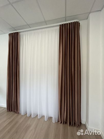 Шторы портьеры, бархат