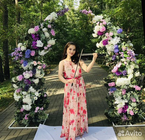 Скрипачка музыкант