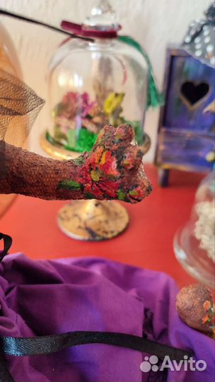 Кошка Фрида, кукла интерьерная