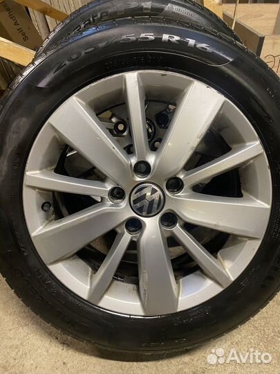 Диски volkswagen vag pirelli Cinturato P1 R16