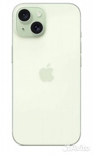 Смартфон Apple iPhone 15 256GB nanoSim+eSim (Зеле