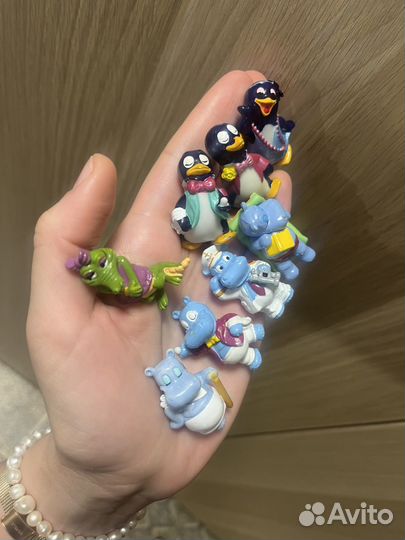 Киндер сюрприз 1992 год бегемотики