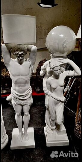 Атлант Скульптура Статуя