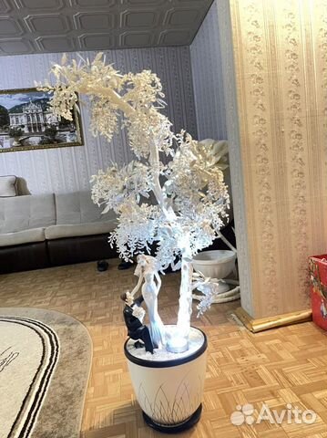 Деревья из бисера ручная работа