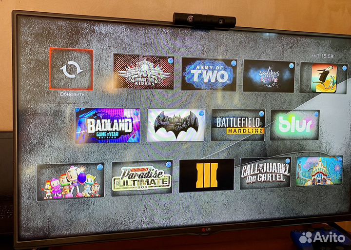 Ps3 прошитая+2 джоя