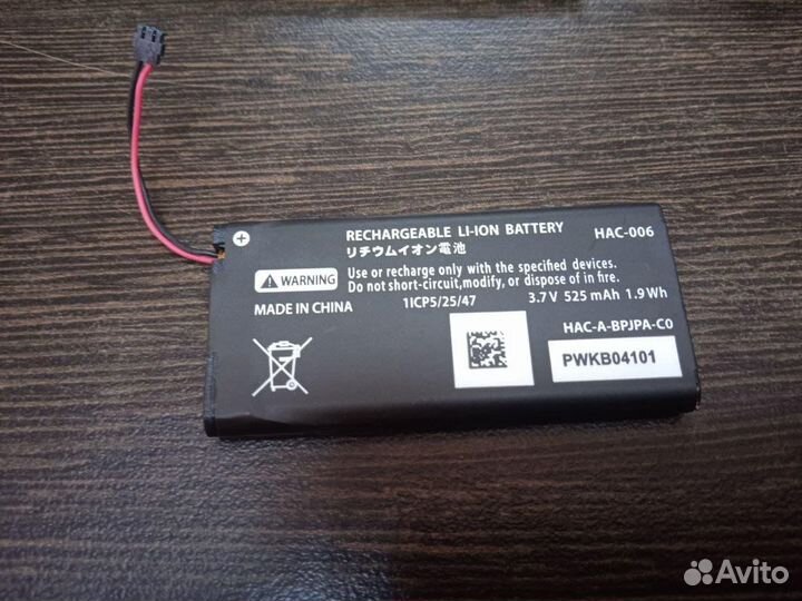 Акб батарея для джойконов Joycon. Nintendo Switch
