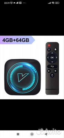 Андроид тв бокс Vontar H618 4/64 гб
