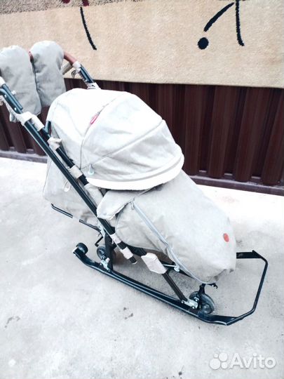 Коляска санки