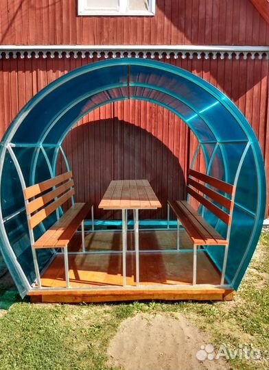 Каркас беседки 25*25