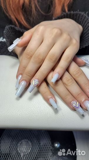 Наращивание ногтей с выездом на дом